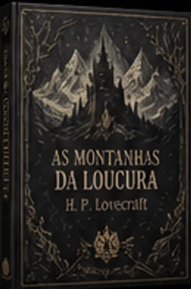 Capa do livro As montanhas da loucura