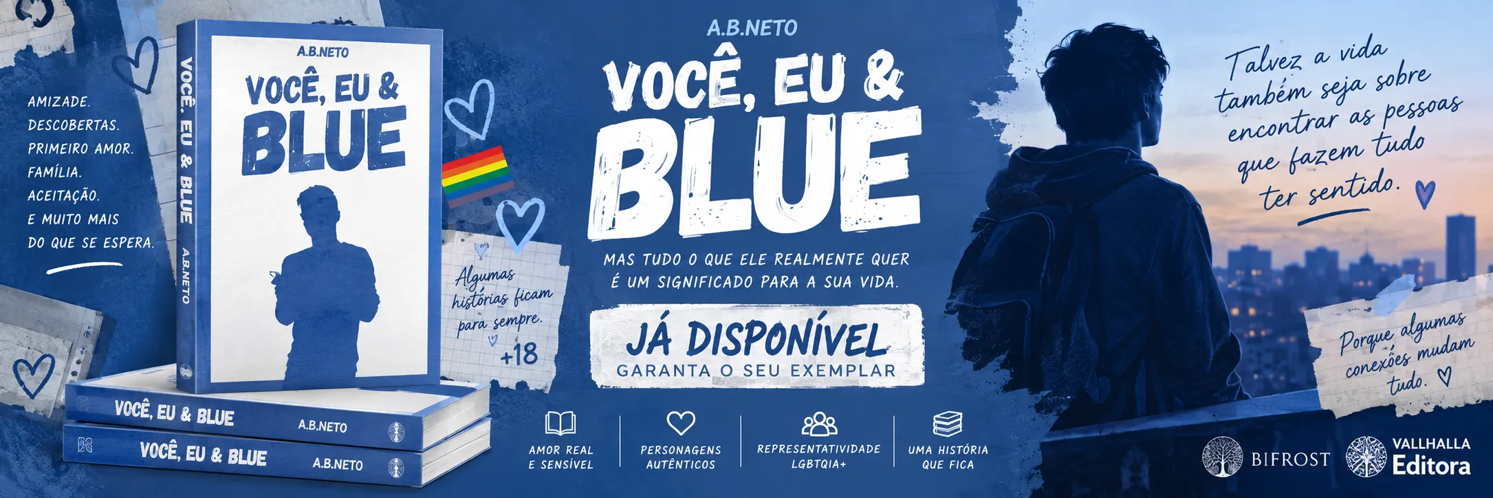 Você, Eu & Blue, de A. B. Neto — já disponível